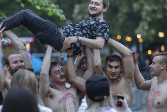Studenci UŁ bawią się na Juwenaliach